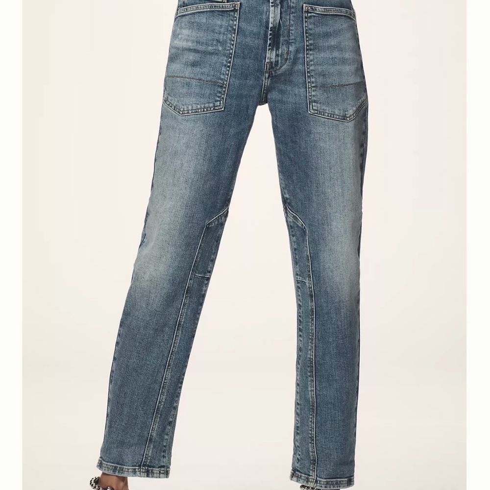 Anthropologie The Wanderer mid-rise relaxed jeans by Pilcro.  Barely worn.